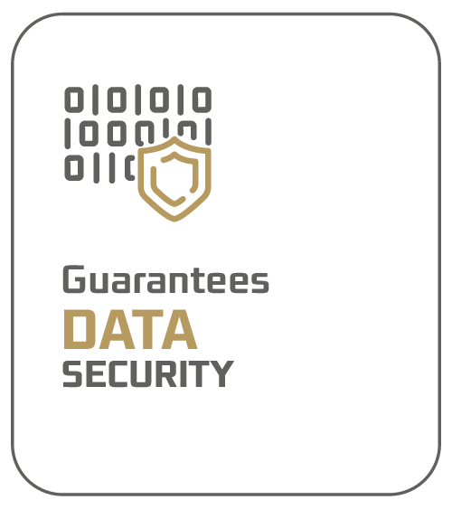 Guarantees DATA SECURITY